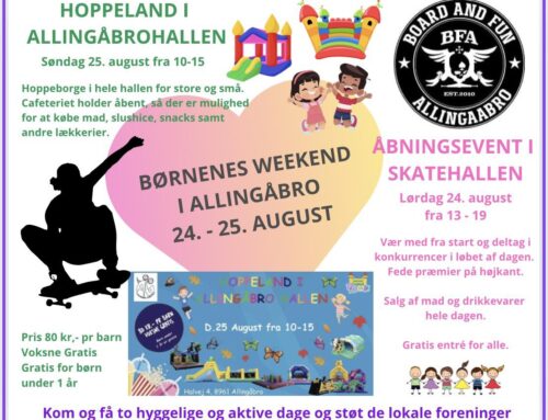 Kom til Børnenes weekend i Allingåbro